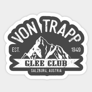 Von Trapp Glee Club Sticker